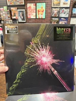 Wicked For Good - Soundtrack RSD Black Friday 2025 Vinyl Pic Disc w/Poster - Image 1 of 3