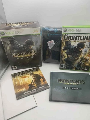 Frontlines Fuel of War Special Edition XBOX 360 W T Shirt / Artbook / CD OST  - Image 1 of 4