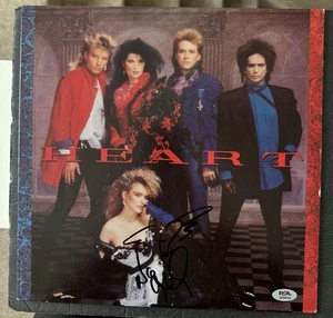 HEART NANCY WILSON SIGNED Vinyl Self Titled Autograph PSA/DNA COA Album Record - Picture 1 of 2