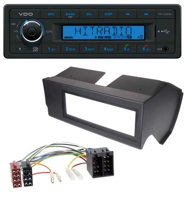 VDO Bluetooth AUX USB MP3 Autoradio für Fiat Panda (bis 2002) - schwarz - Bild 1 von 4