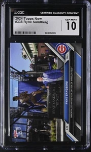 2024 Topps Now Ryne Sandberg #338 CGC 10 - Picture 1 of 2