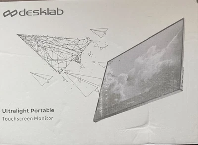 Desklab Portable 15.6" 4K Touchscreen Monitor USB-C HDMI BRAND NEW - Image 1 of 4