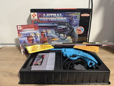 Lethal Enforcers for Super Nintendo (SNES) CIB Complete - Image 1 of 3