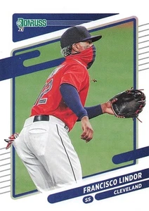 2021 Donruss #139b Francisco Lindor Fielding Pose - Bild 1 von 2