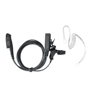 Air Tube Earpiece Headset Mic for  GP328plus GP344 338PLUS 344 388 Anysecu2103 - Afbeelding 1 van 6