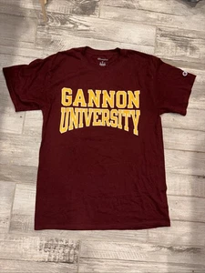 Camiseta Champion Granate Mediana Gannon University Unisex Colegio ex alumnos NCAA - Imagen 1 de 7