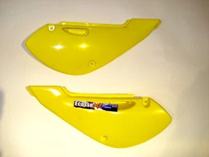 Paneles laterales de motocross amarillo OVNI Suzuki RM65 03-06 - Imagen 1 de 6