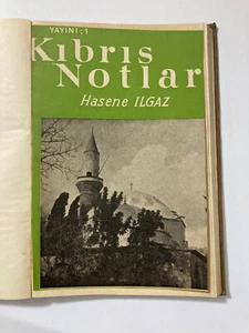 Cyprus Notes - Geography Culture Climate 1949 Turkish Book Extremely RARE - Picture 1 of 10