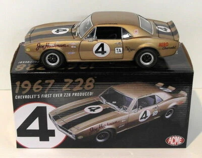 Acme1/18 Scale A1805703 - 1967 Chevrolet Camero Z28 - Joe Heishman - Image 1 of 4