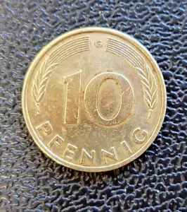 Moneda mundial alemana de 10 peniques - 1979 g - km # 108 - Imagen 1 de 5