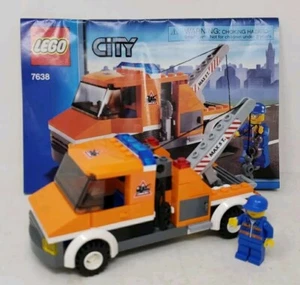 LEGO CITY: Abschleppwagen (7638) mit Minifigur & Anleitung OHNE KARTON - fast vollständig - Bild 1 von 13