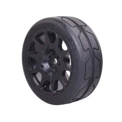 1/10 Onroad Rc Car Wheel & Tires For Hpi Rs4 Sprint2 Kyosho Pureten Fazer FW06 - Image 1 of 4