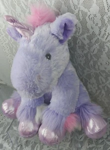 Unipak Coco Unicorn Purple Pink Mystical 15" Plush Stuffed Animal Toy Plushie - Picture 1 of 8