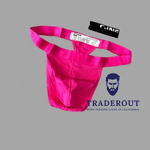 C-IN2 men Pelton pink Prime cotton Lyocell Thong underwear size L XL 2XL - Picture 1 of 4