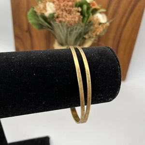 Brazalete Brazalete RL Brasil Tono Dorado Acabado Mate Brutalista Ralph Lauren - Imagen 1 de 4