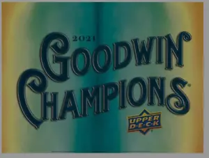 2021 Goodwin Champion singles - Picture 1 of 1