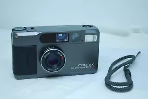“Exce-CLA'd "Contax T2d Titanium Black 35mm Point & Shoot Camera JAPAN #5747 - Picture 1 of 14