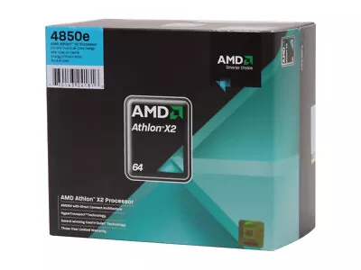 AMD Athlon X2 4850e 2 Core 1M Cache 2.5 GHz Socket AM2 CPU ADH4850DOBOX - Image 1 of 4