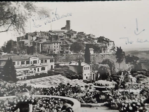 1955 BW RPPC St Paul Francia ~ La Costa Azul ~ Publicado - Imagen 1 de 6