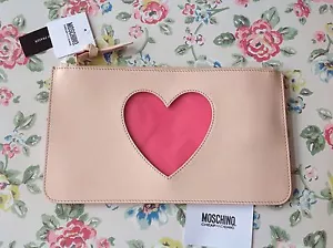 ●✿LOVE MOSCHINO●✿✿BARATO Y ELEGANTE Amor desnudo Pequeño Bolso de Pelletería●✿ - Imagen 1 de 11
