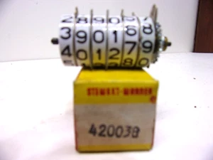 Antique NOS Stewart Warner 420038 Odometer - Picture 1 of 1