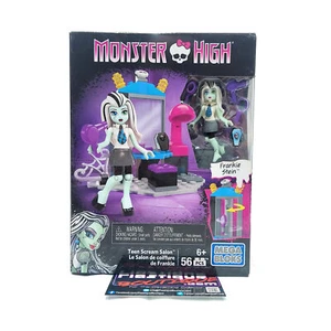Mega Bloks Monster High Teen Scream Salon Frankie Stein MIB COMPLETE CONSTRUX - Picture 1 of 6