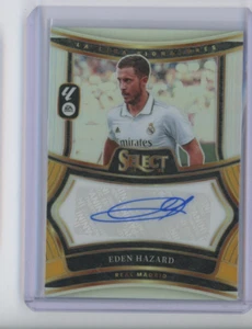 EDEN HAZARD 2024-25 Select La Liga Signatures PLATA PRIZM Auto SP Real Madrid - Imagen 1 de 3