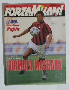 08415 Forza Milan 1992 a. XXIV n° 10 - Massaro - Poster pag centrali Papin - Imagen 1 de 5