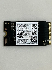 Samsung MZ-ALQ512B PM991A 512GB M.2 2242 NVME PCIE3.0 SSD For Lenovo DELL Laptop - Afbeelding 1 van 8