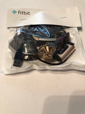 Fitbit Lot Watch Activity Tracker Three Bands Charger Packaged