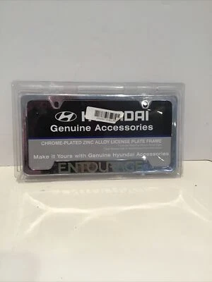Nuevo marco de placa de zinc cromado genuino Hyundai ENTOURAGE Foto 1 de 4