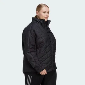 adidas Terrex Women's Multi Insulated Puffer Jacket Black 2XL $170 Value - Picture 1 of 9