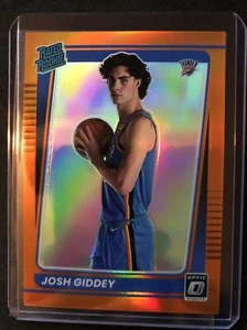 2021-22 Donruss Optic Josh Giddey Rated Rookie ORANGE Prizm RC # /199 SP Thunder - Bild 1 von 5