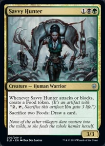 SAVVY HUNTER ~mtg NM-M Throne of Eldraine Unc x4 - Picture 1 of 1
