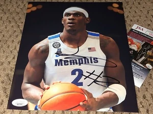 JALEN DUREN SIGNED 8X10 PHOTO JSA MEMPHIS TIGERS BASKETBALL AUTOGRAPH AUTO - Picture 1 of 1