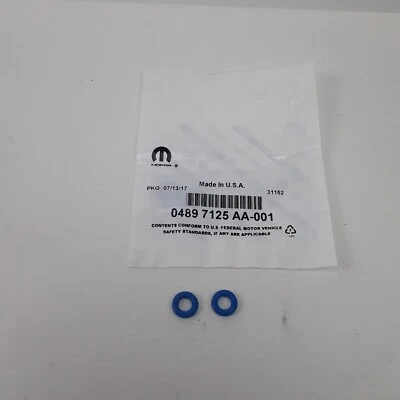 Kit de junta tórica de inyector de combustible Mopar 04897125AA para Dodge Chrysler Ram 2001-2024 Foto 1 de 3