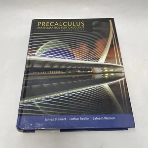 Precalculus: Mathematics for Calculus - Hardcover By Stewart, James - VG - Picture 1 of 15