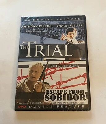 The Trial/Escape From Sobibor - Double Feature 2006 Brand New Sealed DVD - Image 1 of 3