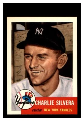 1991 Topps Archives 1953 #242 Charlie Silvera New York Yankees NM-MT - Image 1 of 2