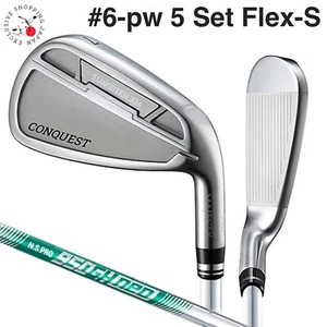 MAJESTY Conquest 2022 Iron Set #6-9, PW 5pcs 950GH Neo Steel Shaft Flex S Golf - Picture 1 of 7