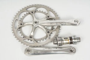 Vintage Shimano Ultegra FC-6500 Bicycle Crankset 170mm 39/53T + Bottom Bracket - Picture 1 of 7