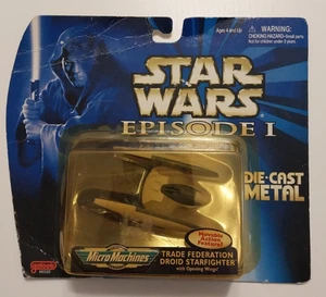 MICRO MÁQUINAS: DROIDE DE LA FEDERACIÓN COMERCIAL STARFIGHTER - EDICIÓN 1999. NUEVO - Imagen 1 de 5