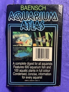 Baensch Aquarium Atlas Hardback with Dust Jacket - Picture 1 of 15
