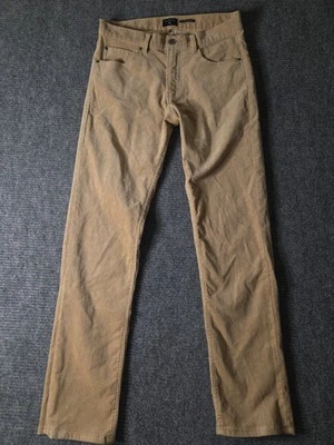 Quiksilver Corduroy Mens 30 Khaki Straight Tapered Fit Pants Jeans - Image 1 of 4