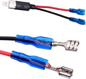 H1 H3 Male Headlight Fog Light Bulb Extension Socket Wire Harness Connector H... - Picture 1 of 7