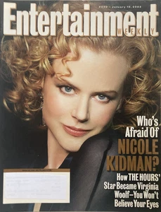 NICOLE KIDMAN Jan. 2003 ENTERTAINMENT WEEKLY Magazine JOHN CUSACK / CHUCK BARRIS - Picture 1 of 1