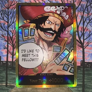 One Piece Gol.D.Roger GOLD DON!! Card (OP-13) English - Picture 1 of 6