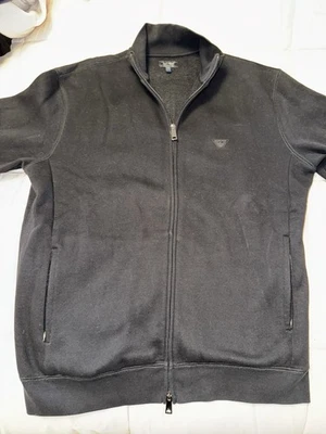 EMPORIO ARMANI Men Full Zip Knit Sweater Size XXL - Image 1 of 4