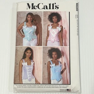 Mcalls Sewing Pattern 8269 Misses Corsets Sizes 14-16-18-20-22 UNCUT Lolita - Picture 1 of 7
