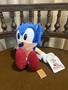 Sonic The Hedgehog Sega 1995 Japan 7 Zoll Saugnapf Vintage Plüsch x - Bild 1 von 7